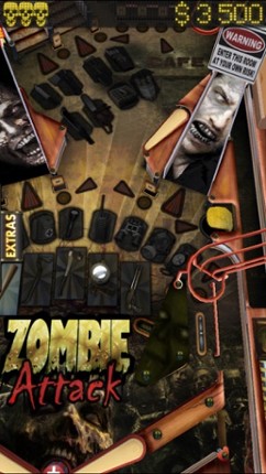 Zombie Attack Pinball HD: Monster Challenge screenshot