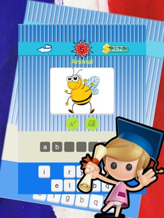 100 Basics Easy Words : Learning French Vocabulary Free Games For Kids, Toddler, Preschool And Kindergarten Image