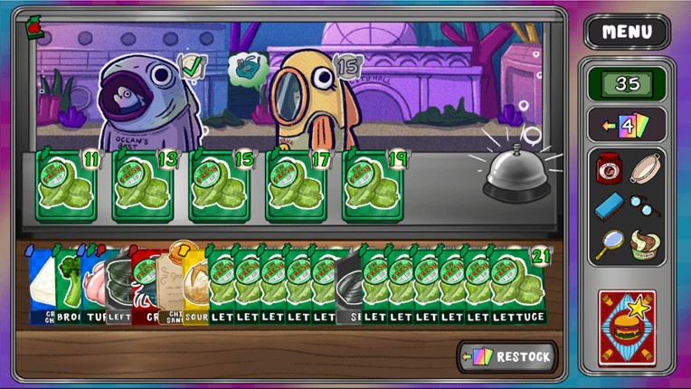 A la Card screenshot