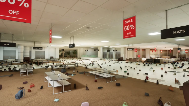 Black Friday Janitor: Clean the Whole Mall screenshot
