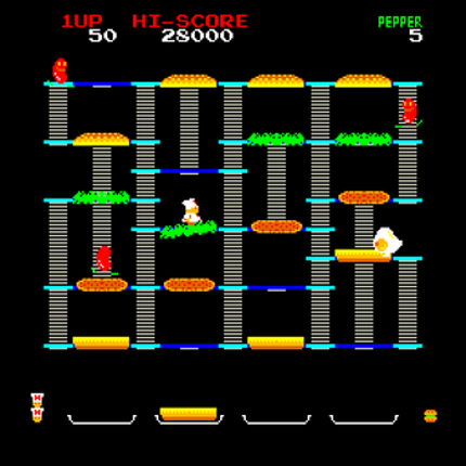 BurgerTime500 screenshot