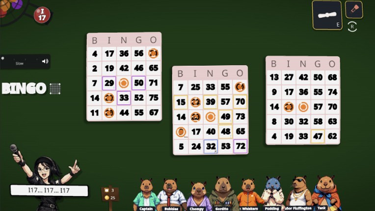 Capybara Bingo Image
