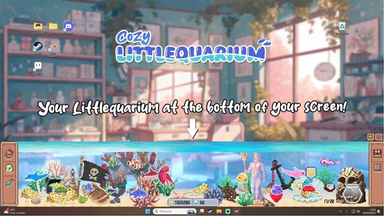 Cozy Littlequarium screenshot
