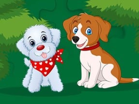 Cute Puppies Jigsaw Image