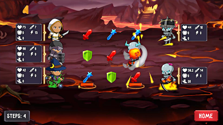 Puzzle Mighty Doom: Turn-Based screenshot