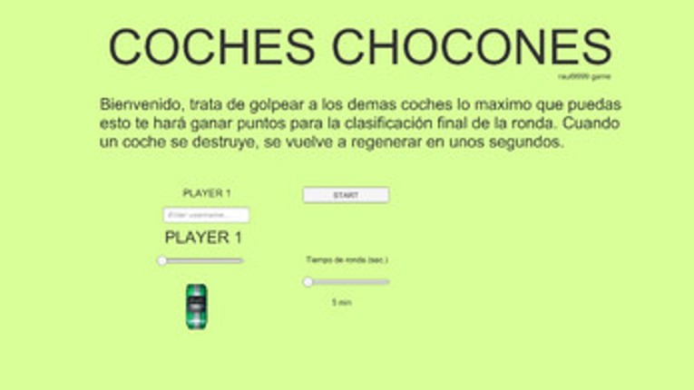 Coches Chocones 2023 screenshot