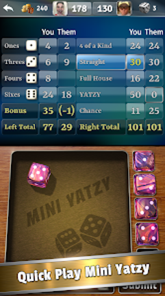 Yatzy Dice Master screenshot