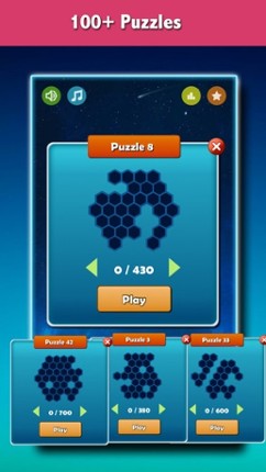 Hexa Block Merged screenshot