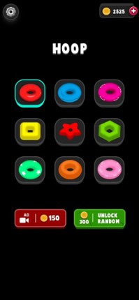 Hoop Stack Game - Color Sort screenshot