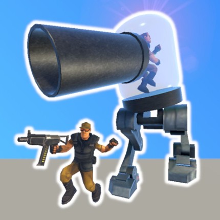 Human Bullet Gun Image