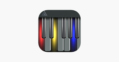 Luminous Virtual Piano Image