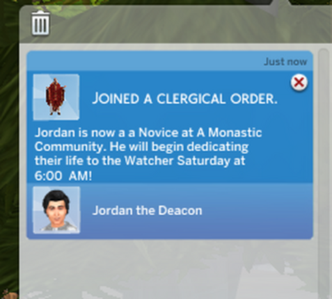 Medieval Clergy Career for the Sims 4 screenshot