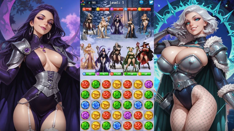 Raid of Lust: Match &amp; Magic Image