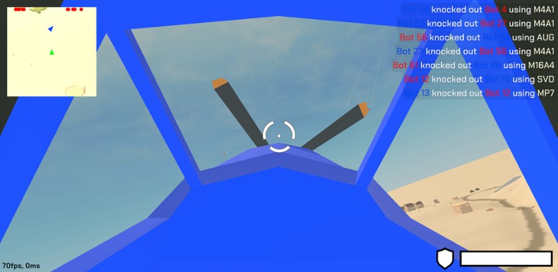 Retro Combat screenshot