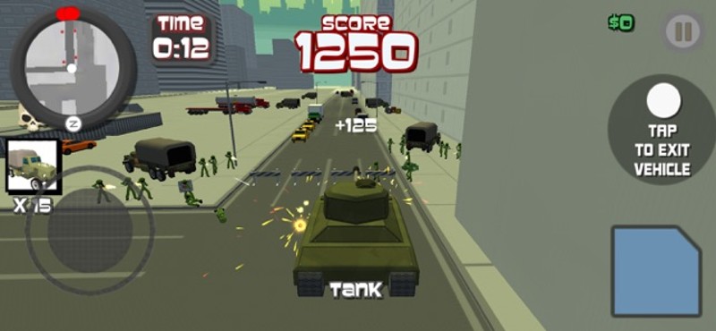 Stickman City Shooting 3D screenshot