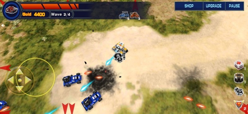 Tanks Battle 3D screenshot