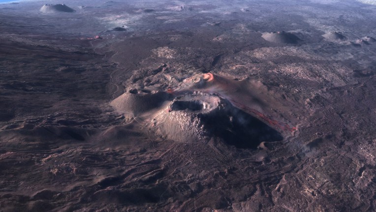 Volcano Simulator - Reunion Island screenshot