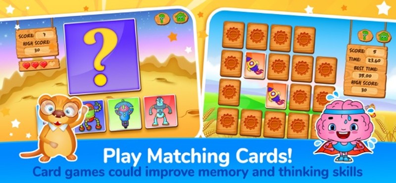123 Kids Fun Memory Games +4 screenshot