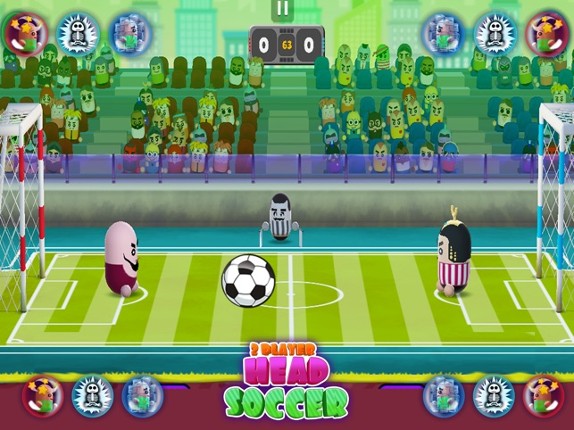 2 Player Head Soccer screenshot