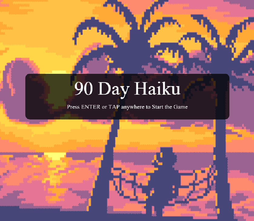 Games like 90 Day Haiku