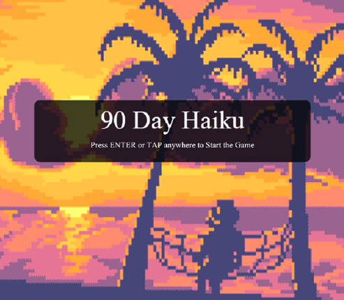 90 Day Haiku Image