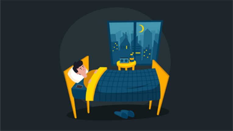 BE IN BED Image