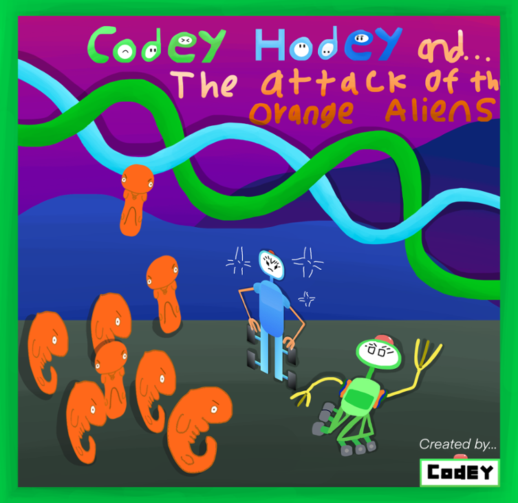 Games like Codey and the Orange Alien attack!