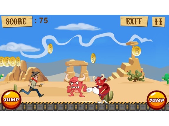 Cowboy Gun Shoot - Aliens and Cowboys Fun For Free screenshot