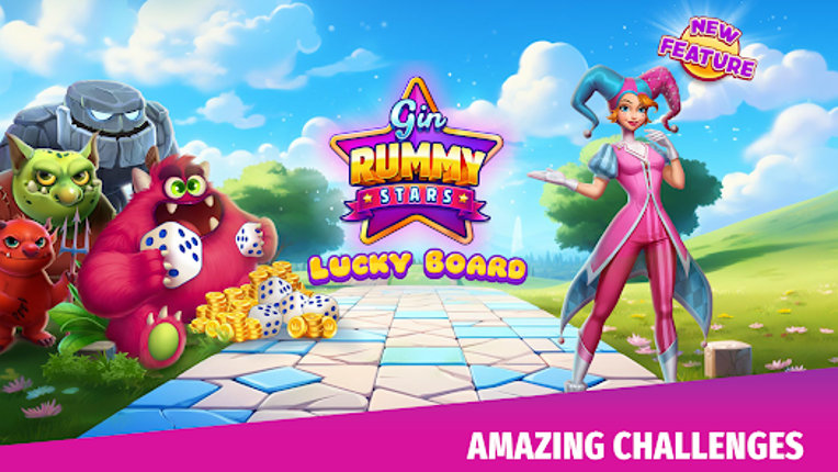 Gin Rummy Stars - Card Game Image