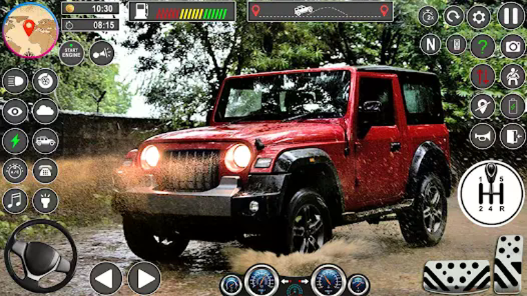 Offroad Car Driving Jeep Games screenshot