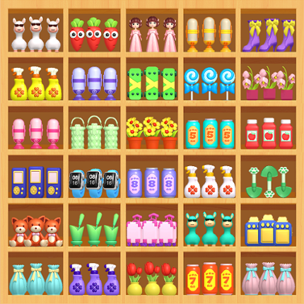 Triple Sorting Goods: Matching Image