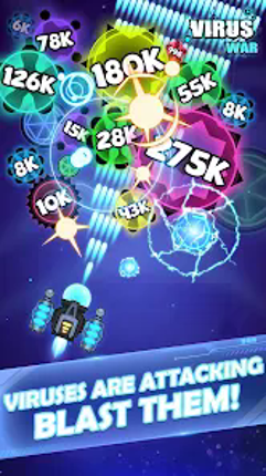 Virus War - Space Shooting Image