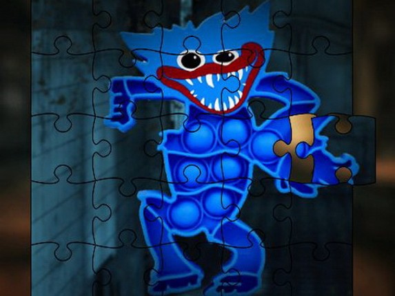 Huggy Wuggy Pop It Jigsaw Image