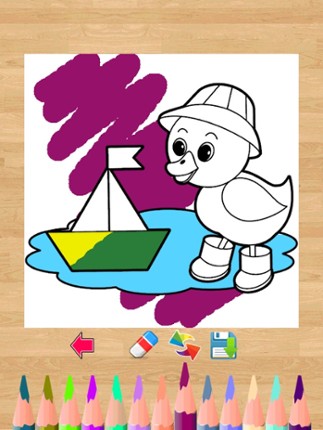 Magic paint - Kids coloring book Image