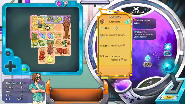 NEODUEL: Backpack Monsters screenshot