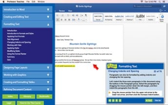 Professor Teaches® Word 2016 – Mac Image