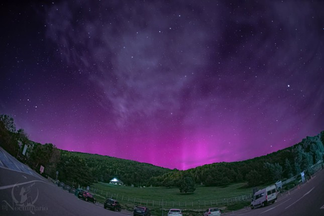 recolecta auroras boreales en zonas polares Image