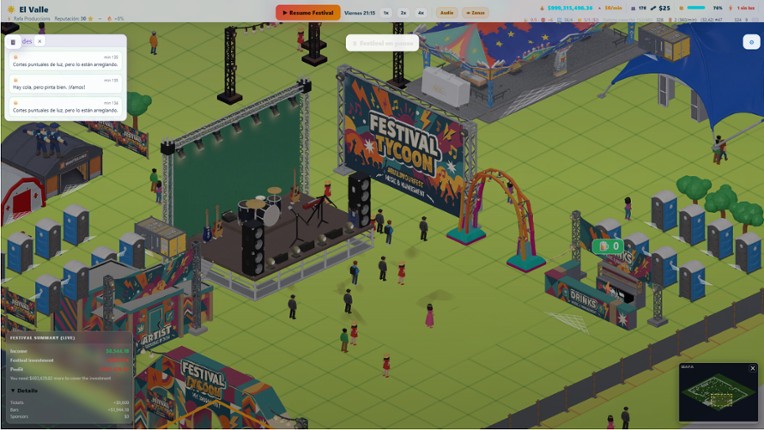 SoundFest: Music Festival Manager Image