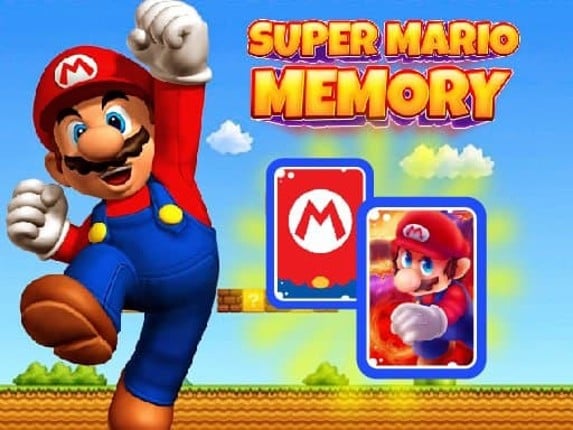 Super Mario Card Matching Puzzle Game Cover