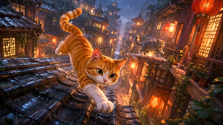 猫猫跑酷 screenshot