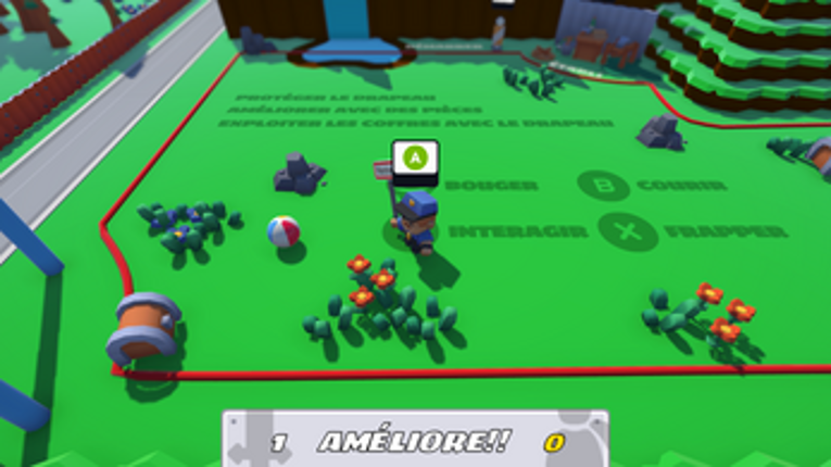 À l'aide! Je suis un garde frontière et on n'arrête pas de me voler mon panneau! Image