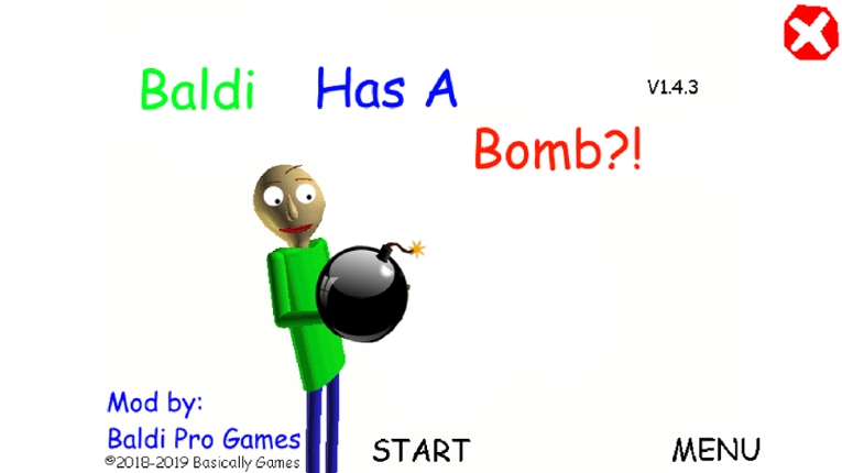 Baldi Has A Bomb Image