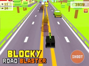 Blocky Road Blaster - 3D ( Fun Race &amp; Shoot Game ) Image