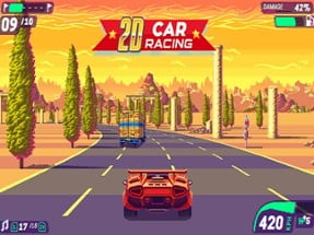 Car Race 2D Image