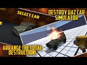 Destroy UAZ Car Simulator Image