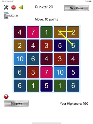 Find 10 Puzzle screenshot