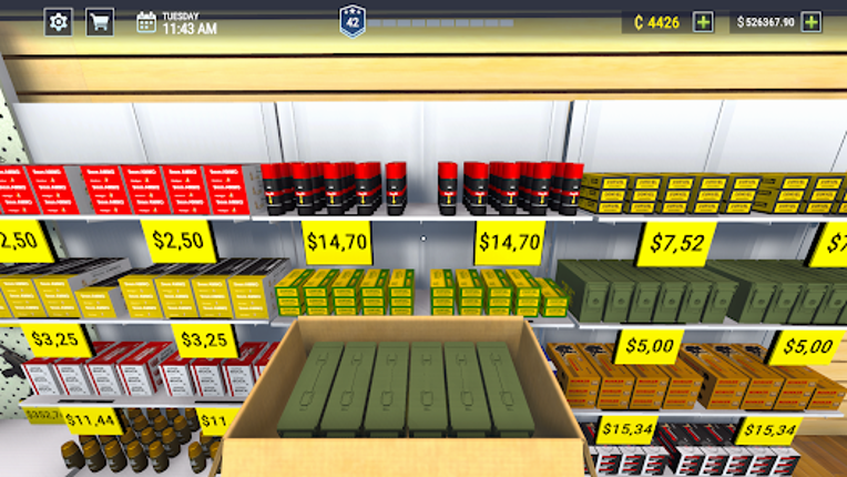 Gun Shop Simulator 3D Shooting screenshot