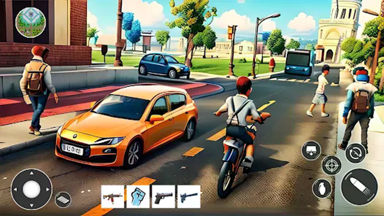 Gangster Car Theft Games screenshot