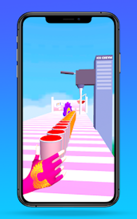 Perfect Coffee Cup Stack 3D Image