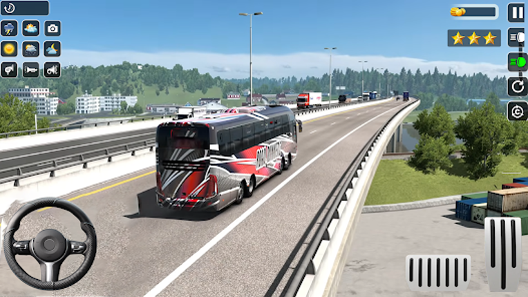 Modern City Bus Driver 3D Game screenshot
